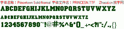 查看字体及作者详细介绍