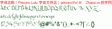 查看字体及作者详细介绍