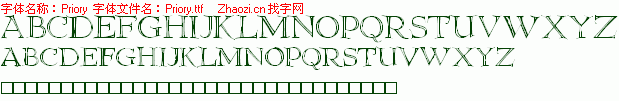 查看字体及作者详细介绍