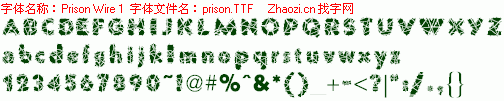 查看字体及作者详细介绍