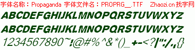 查看字体及作者详细介绍