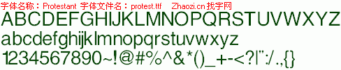 查看字体及作者详细介绍