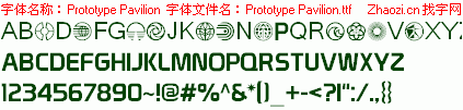 查看字体及作者详细介绍