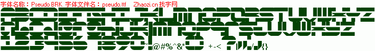 查看字体及作者详细介绍