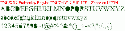 查看字体及作者详细介绍