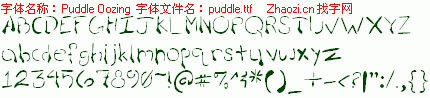 查看字体及作者详细介绍