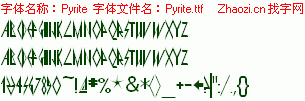 查看字体及作者详细介绍