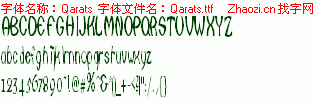 查看字体及作者详细介绍
