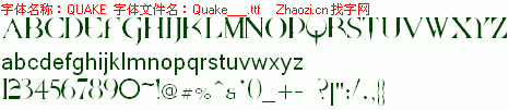 查看字体及作者详细介绍