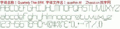 查看字体及作者详细介绍
