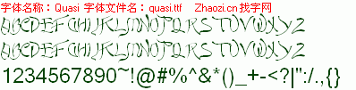 查看字体及作者详细介绍