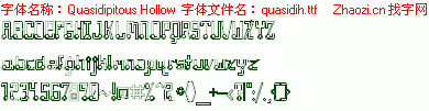 查看字体及作者详细介绍