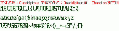 查看字体及作者详细介绍