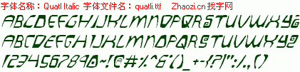 查看字体及作者详细介绍