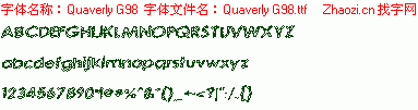 查看字体及作者详细介绍
