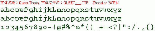 查看字体及作者详细介绍