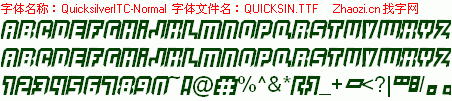 查看字体及作者详细介绍