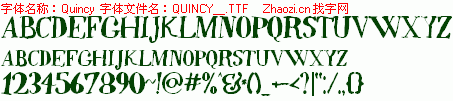 查看字体及作者详细介绍