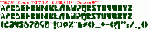 查看字体及作者详细介绍