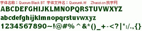 查看字体及作者详细介绍