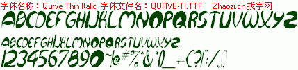 查看字体及作者详细介绍