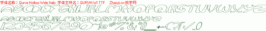 查看字体及作者详细介绍