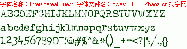 查看字体及作者详细介绍