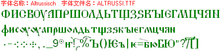 查看字体及作者详细介绍