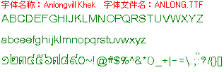 查看字体及作者详细介绍