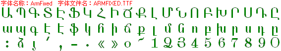查看字体及作者详细介绍