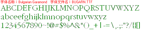 查看字体及作者详细介绍