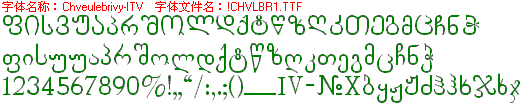查看字体及作者详细介绍