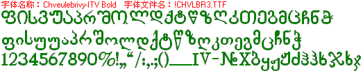 查看字体及作者详细介绍