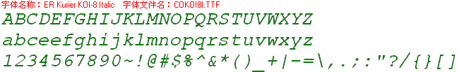 查看字体及作者详细介绍