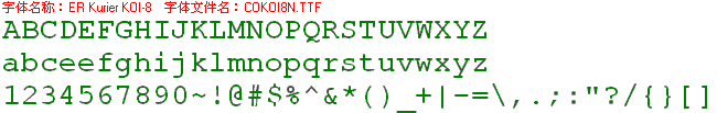 查看字体及作者详细介绍