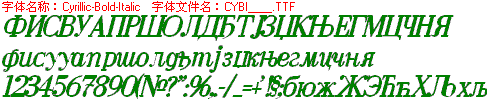 查看字体及作者详细介绍