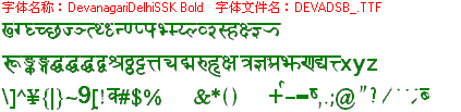 查看字体及作者详细介绍