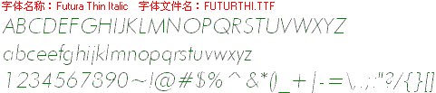 查看字体及作者详细介绍