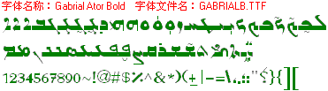 查看字体及作者详细介绍