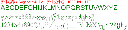查看字体及作者详细介绍