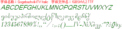 查看字体及作者详细介绍
