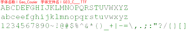 查看字体及作者详细介绍