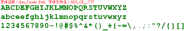 查看字体及作者详细介绍