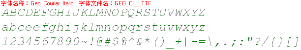 查看字体及作者详细介绍