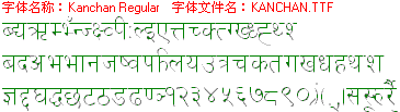 查看字体及作者详细介绍
