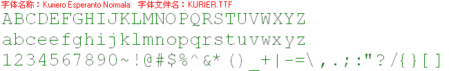 查看字体及作者详细介绍
