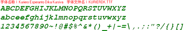 查看字体及作者详细介绍