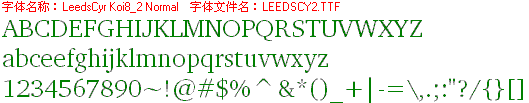 查看字体及作者详细介绍