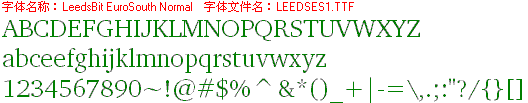 查看字体及作者详细介绍