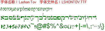 查看字体及作者详细介绍